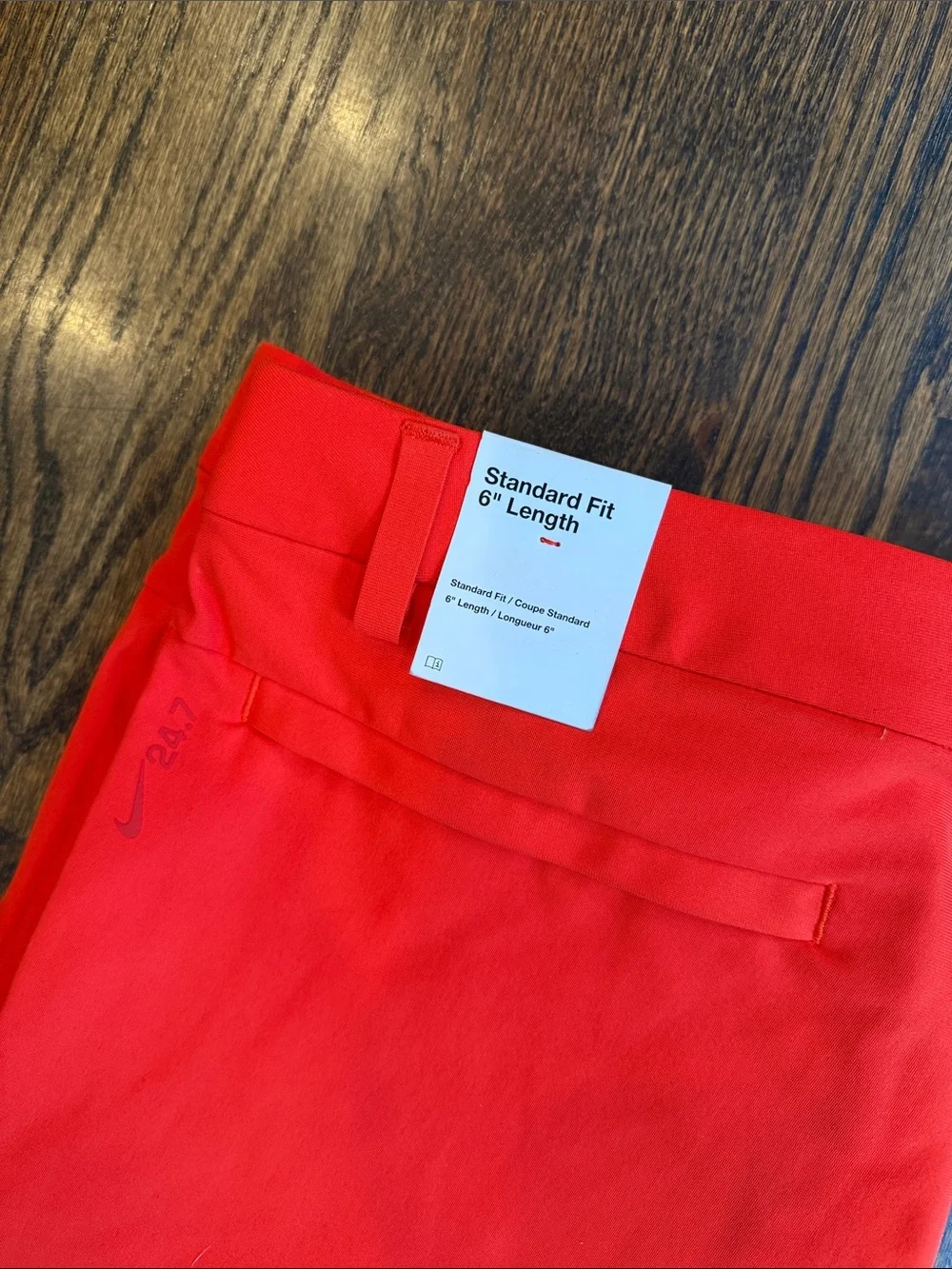 Nike Red Men's Bermuda Shorts 36 men’s active golf
